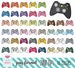 46 Doodle Video Game Controller Clipart. Personal and comercial use. 