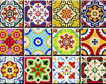 Calcomanías adhesivas para baldosas, cocina, baños, escaleras, chimeneas y paredes.