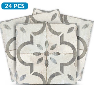 Vintage Peel and Stick  Peel and Stick Stickers Vintage Tile Decorative Tile Antique Tile Mexican Tile