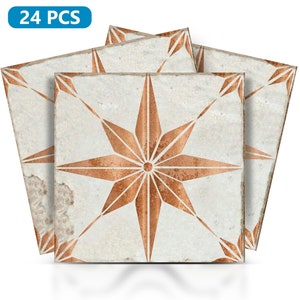 Floor tile backsplash DIY Mi Alma tile stickers peel and stick floor tile peel and stick wallpaper