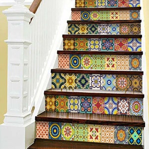 Tile stickers for Home decor fliesenaufkleber carrelage stickers  azulejos de mosaico cocinas rusticas mexicanas