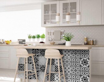 tile stickers 24 Tiles Decals Tiles Stickers mixed Tiles for walls Kitchen Bathroom fliesenaufkleber B99