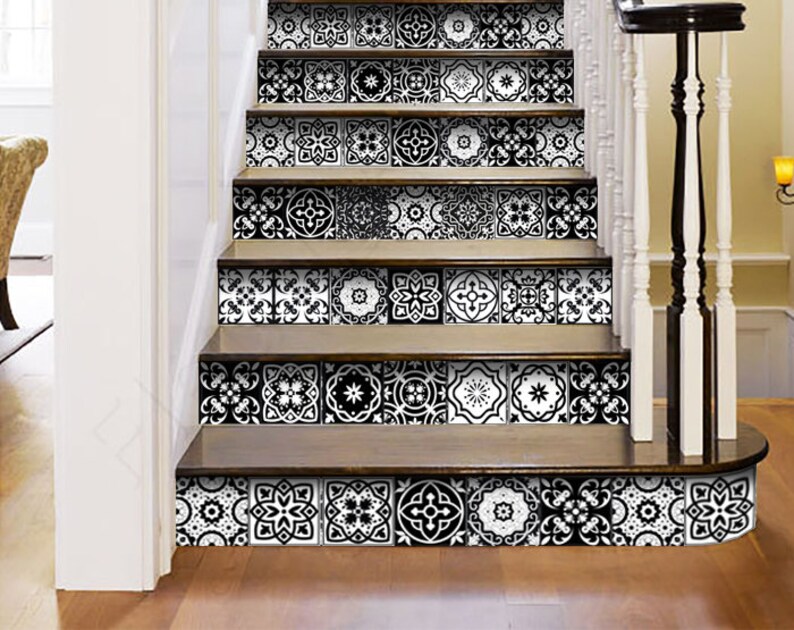 Kitchen Decals Peel and Stick Backsplas Stickers 24 Tiles Etsy