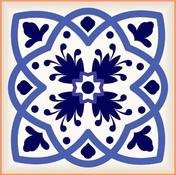 Set of 20 Tiles Decals adhesivo de azulejo Tiles Stickers | Etsy
