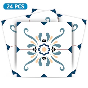 peel and stick backsplas stickers 24 Tiles Decals Tiles Stickers mixed Tiles for walls Kitchen Bathroom fliesenaufkleber SB54