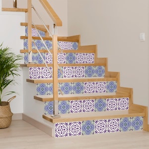 decals bathroom Purple Tile Set of 24 Tiles Decals Tiles Stickers Tiles for walls Kitchen decals Bathroom decals wall decals N8