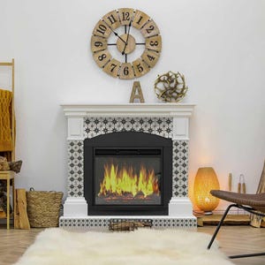 DIY Mi Alma tile stickers peel and stick floor tile peel and stick wallpaper