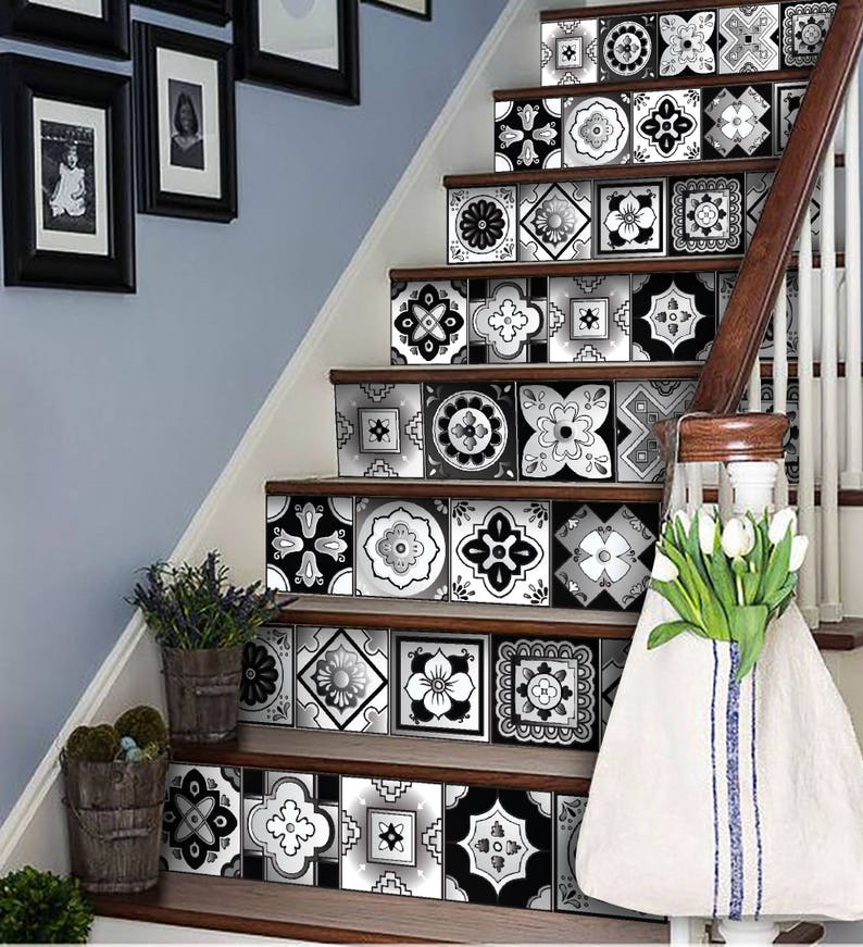 Set of 24 Tile Stickers kitchen Decals Tiles Stickers Tiles Etsy