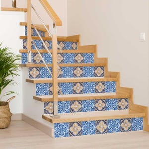 Fireplace Decals peel and stick backsplas stickers 24 Tiles Decals Tiles Stickers mixed Tiles walls Kitchen Bathroom stairs H120
