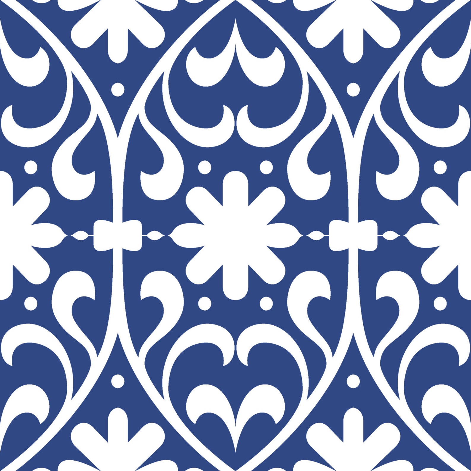 BLUE Kitchen Decals Set of 24 Tile Stickers Kitchen Decals Etsy