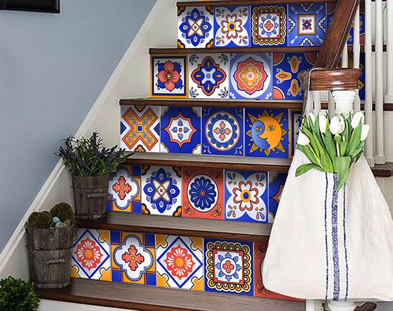 Kitchen Decals Peel and Stick Backsplas Stickers 24 Tiles Etsy