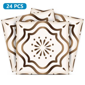 peel and stick backsplas stickers 24 Tiles Decals Tiles Stickers mixed Tiles for walls Kitchen Bathroom fliesenaufkleber B505