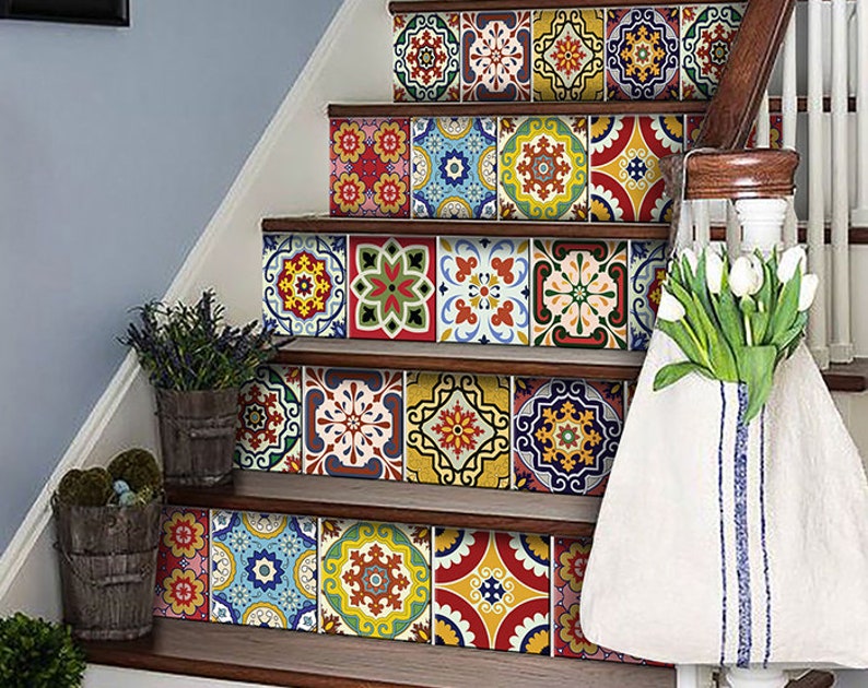 Splashback 24 Units Tile Stickers Kitchen Decals Wall Mural Etsy