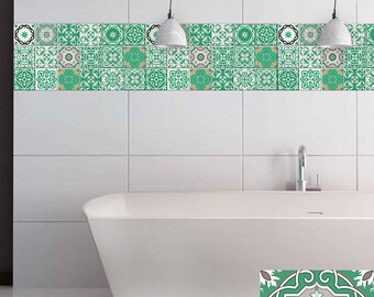 spanish Set of 24 Tiles Decals Tiles Stickers Tiles for walls Kitchen Bathroom SB18