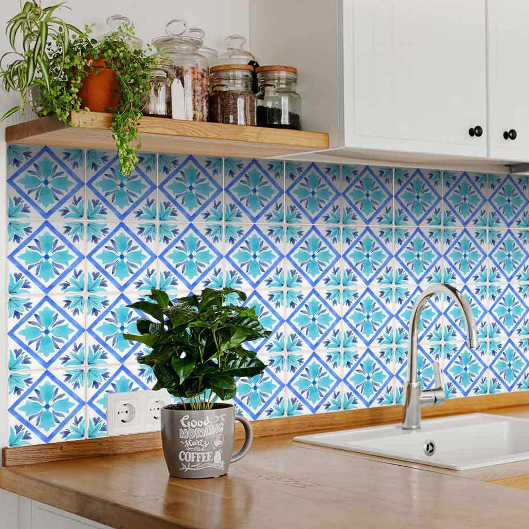 Lemon Tree Tile Stickers Peel and Stick - Etsy