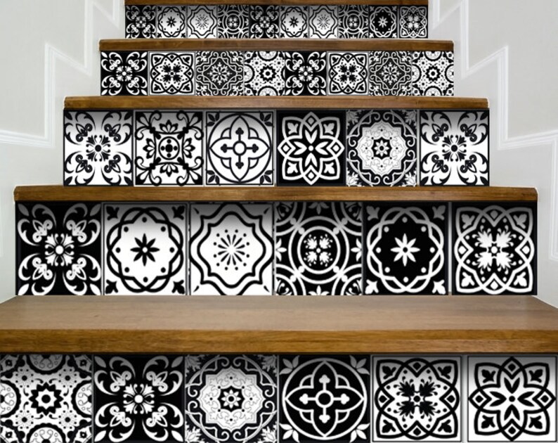 Kitchen Decals Peel and Stick Backsplas Stickers 24 Tiles Etsy