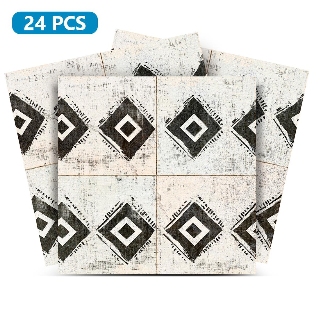 White Pattern Wall Sticker White Pattern Wall Decals for Home Decor Transform Your Kitchen With ...