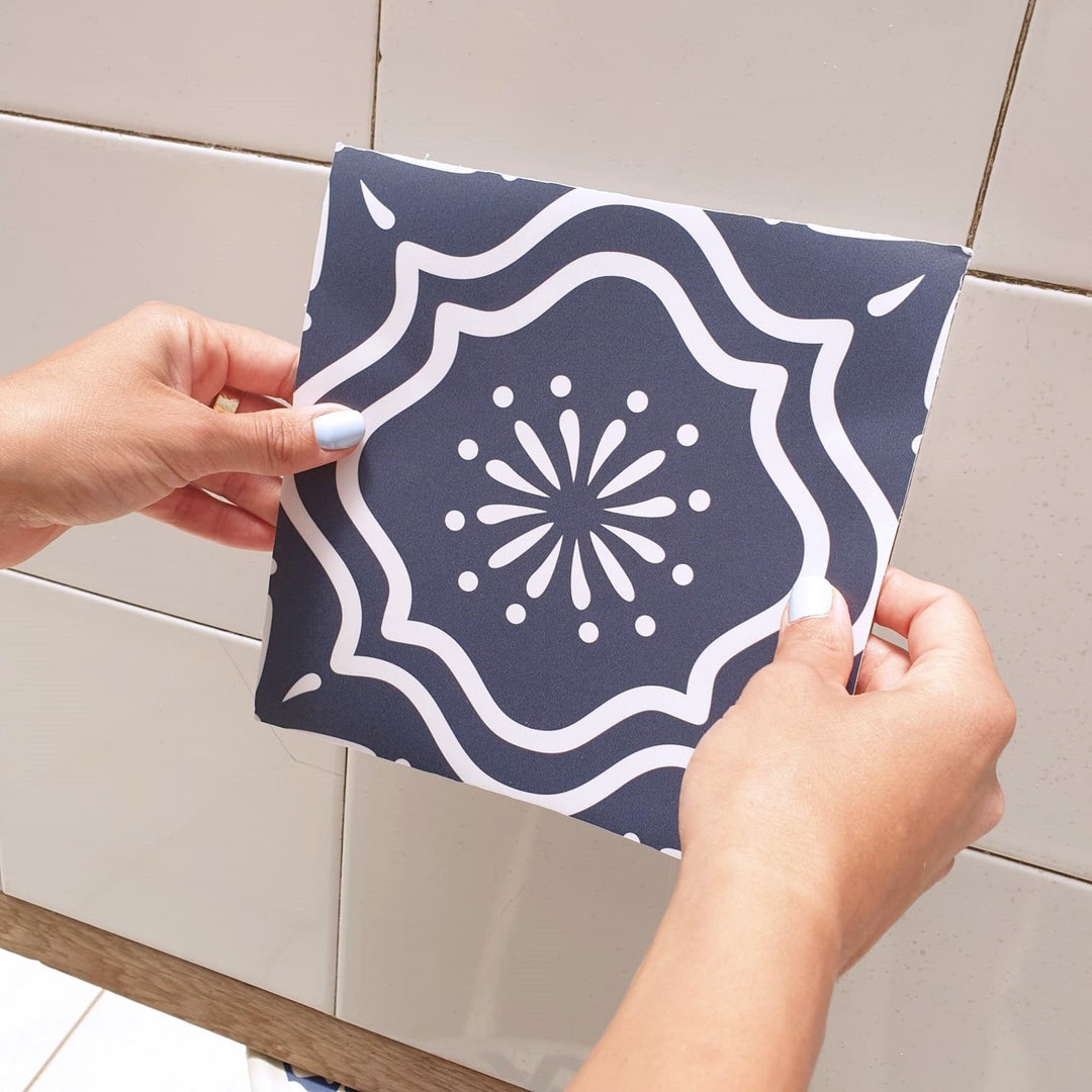 Peel and Stick Tiles Decals Bathroom Stickers Set Mixed Tiles for Walls ...