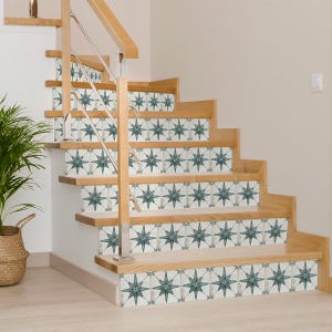 Floor tile backsplash DIY Mi Alma tile stickers peel and stick floor tile peel and stick wallpaper