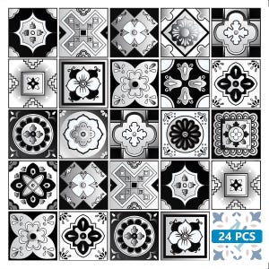 Sticker Set, Mexican Tile, Tile Stickers, Decorative Tiles, Vinyl Stickers, Wall Stickers, Tile Stickers, Peel and Stick Wall Decals M4