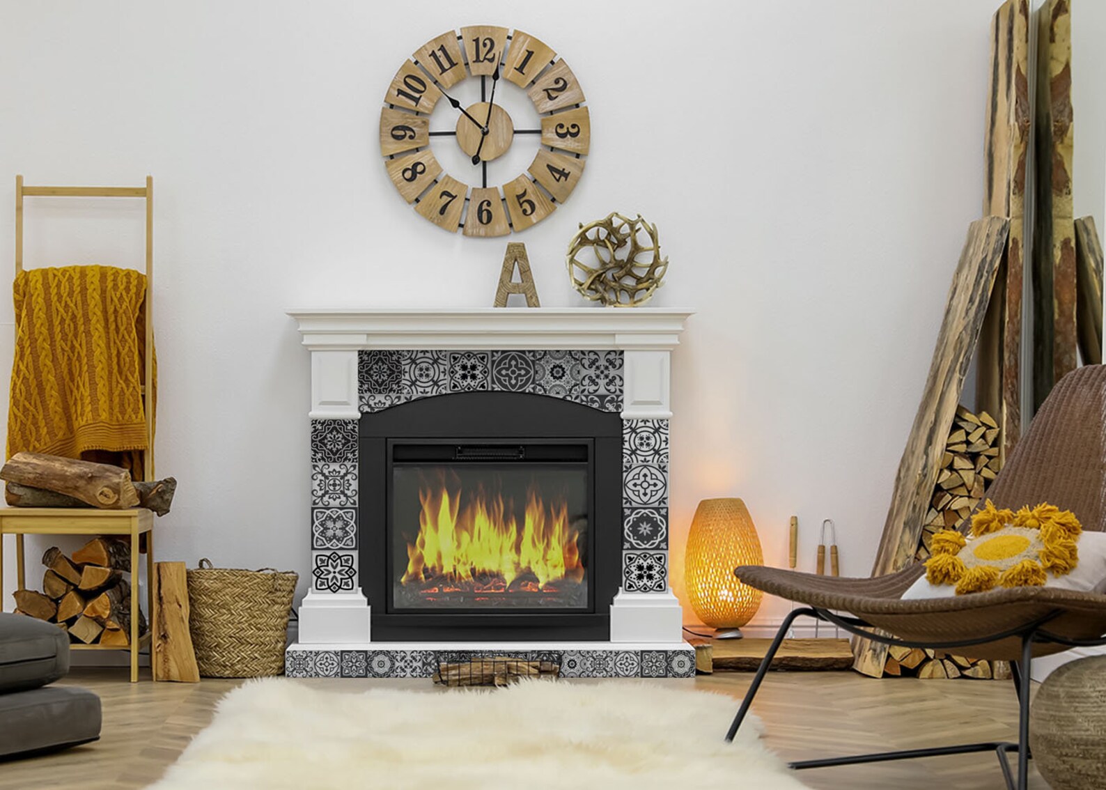 Decals Bathroom Gray Tile Set of 24 Tiles Decals Tiles Etsy