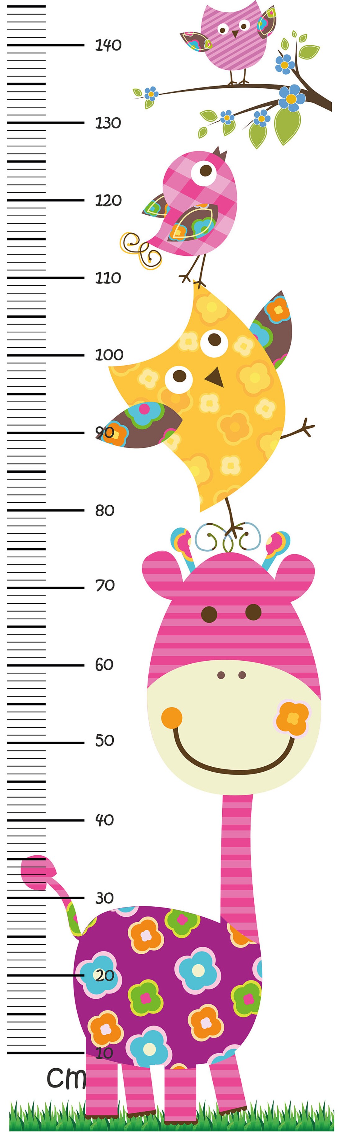 IKEA KALLAX Height Chart Wall Sticker | Premium Vinyl Decal | Original ...