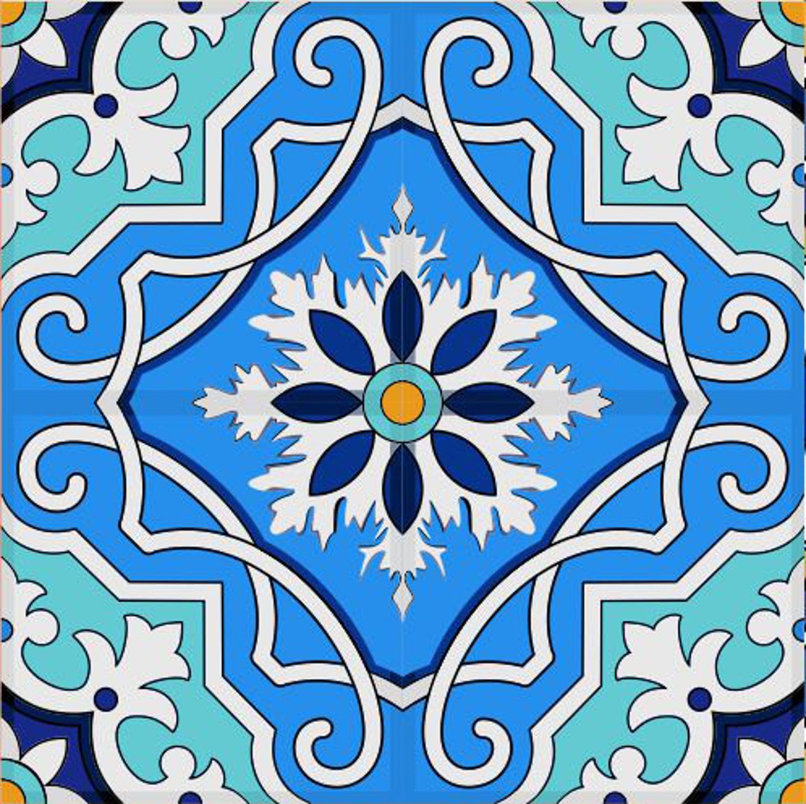 Set of 24 Tiles Decals Tiles Stickers Tiles for Walls Kitchen Etsy