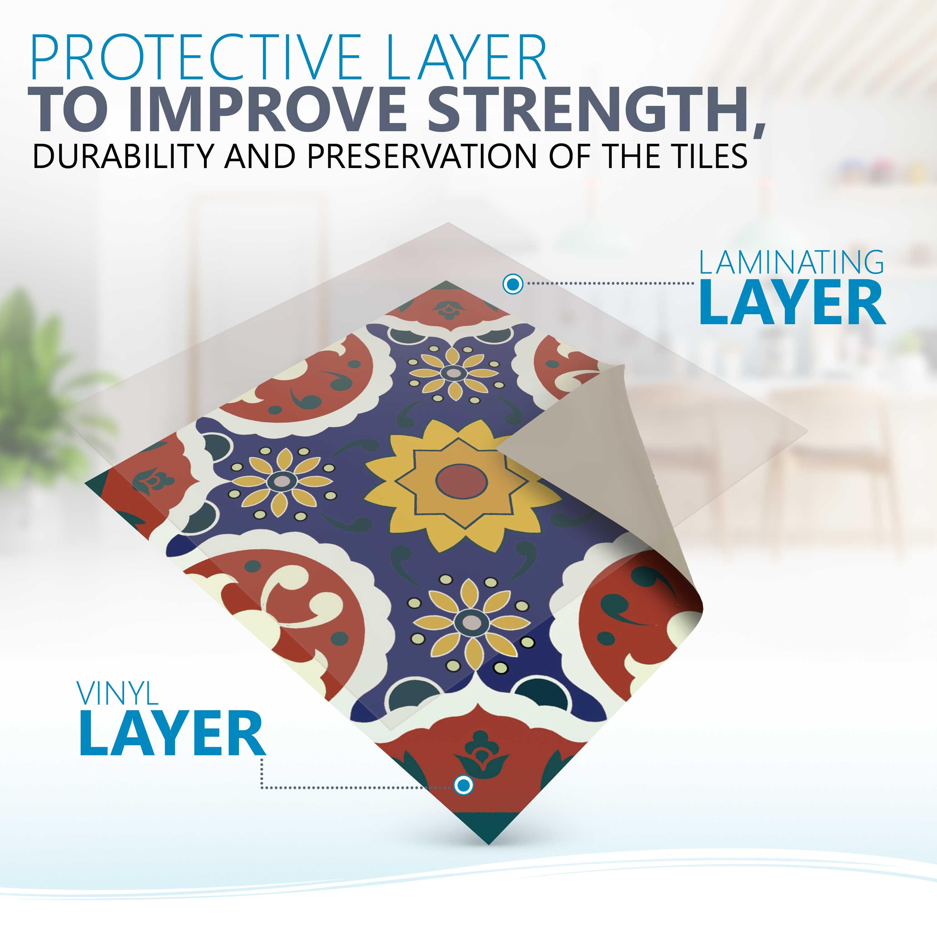 Diseño De Cocina DIY 24 Pegatinas De Azulejos Estilo Talavera Mexicana Pegatinas Para Salpicadero Mixtas Vintage Calcomanías De Cocina Baño Calcomanías De Escalera D - México