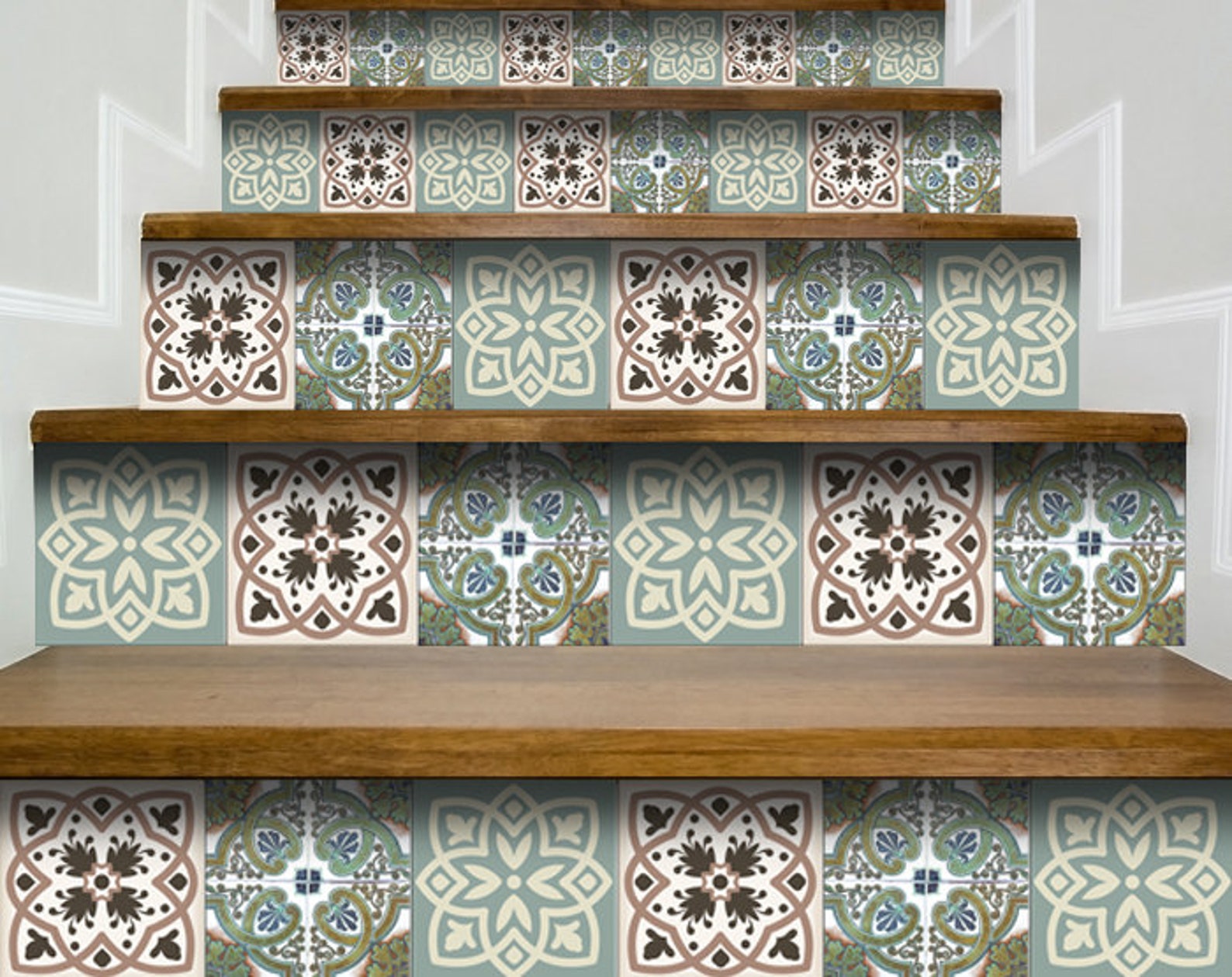 Fireplace Decals Peel and Stick Backsplas Stickers 24 Tiles Etsy