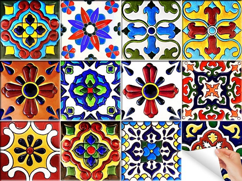 Fireplace Tiles Set of 24 Tiles Decals Tiles Stickers Mixed Etsy UK