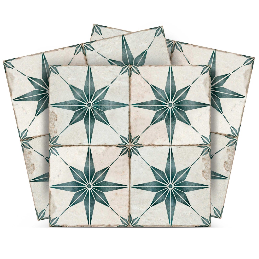 DIY Mi Alma Tile Stickers Peel and Stick Floor Tile Peel and Stick