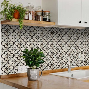 Transform Your Kitchen With DIY Peel and Stick Backsplash- the Classic