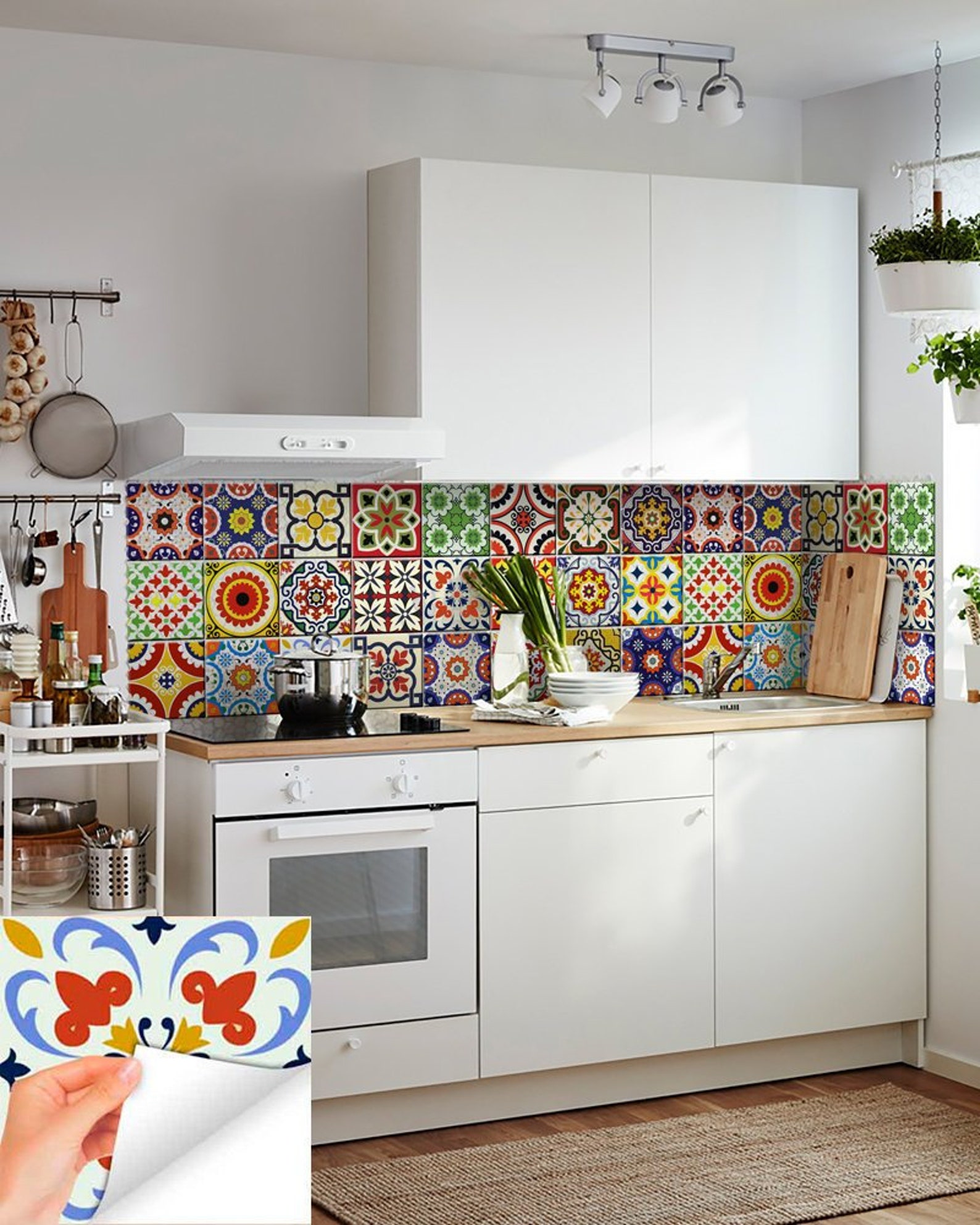 Abziehbare und klebbare Fliesenaufkleber Küchenaufkleber | Etsy