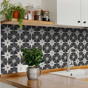 Transform Your Kitchen With DIY Peel and Stick Backsplash the Classic