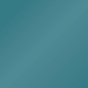 May include: A solid teal blue background.