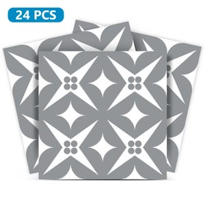 peel and stick backsplas stickers 24 Tiles Decals Tiles Stickers mixed Tiles for walls Kitchen Bathroom fliesenaufkleber B51