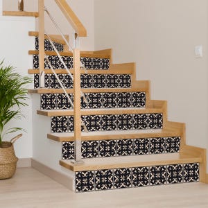 Fireplace Decals peel and stick backsplas stickers 24 Tiles Decals Tiles Stickers mixed Tiles walls Kitchen Bathroom Stairs Office SB32