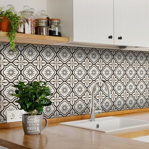 Tile Stickers 24 Tiles Decals Tiles Stickers Mixed Tiles for Walls ...