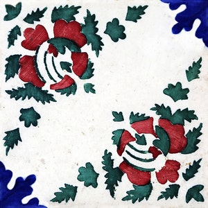 Talavera  Flowers Bathroom Tile stickers Set of 24 Tiles Decals wall Tiles Stickers tile decal Kitchen fliesenaufkleber V9