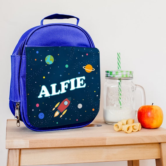  Space Lunch Box - Insulated Kids Lunch Bag for Boys