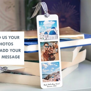 Photo Bookmark, Metal Bookmark Keepsake Gift, Personalised Gift for Mum, Dad, Friend image 5