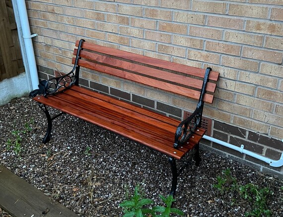 Sapele Hardwood Replacement Bench Slats Thresholds Etsy UK
