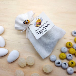 Segnaposto di confetti, caramelle o M&M's