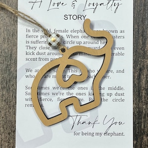 Sister gift • sisterhood elephant gift • sisterhood ornament • Sister ornament • sisterhood gifts • friendship gifts • elephant ornament