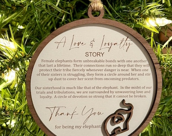 Sister gift, sisterhood elephant gift, sisterhood ornament, Sister ornament, sisterhood gifts, friendship gifts, elephant ornament, besties
