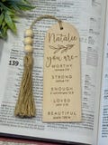 Bible bookmarks, personalized Baptism gift, first communion, confirmation gift, inspirational bookmark, faith bookmark, Christian, customize