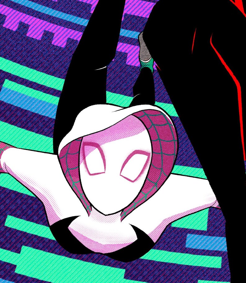 Spiderverse Pattern Spider-verse Print: Across the Spider-verse, Heavy Cardstock (11x17) - Etsy
