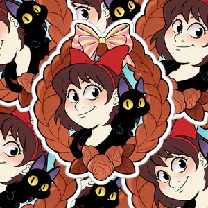 Kiki and Gigi, Kiki&#39;s Delivery Service Sticker