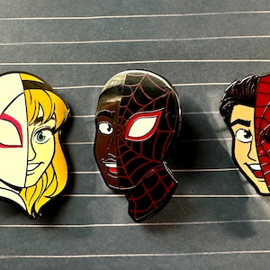 Spider Trio Enamel Pin