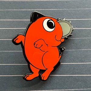 Pochita Chainsaw Man Enamel Pin